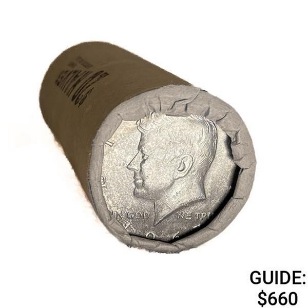 1967 90% SILV Kennedy 'Dbl Shotgun Roll' (40 Coins
