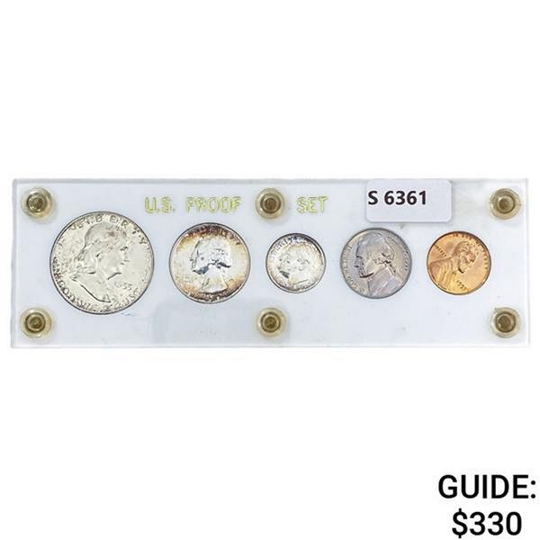 1955 US Proof Set (5 Coins)