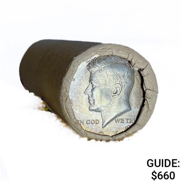 1967 90% SILV Kennedy 'Dbl Shotgun Roll' (40 Coins