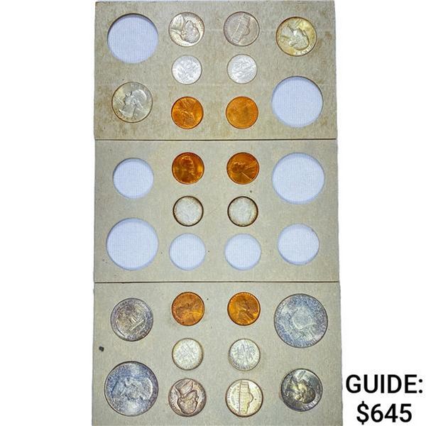 1955 US UNC Coin Set (22 Coins)