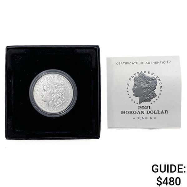 2021-D Morgan Silver Dollar
