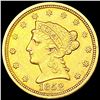 1852 $2.50 Gold Quarter Eagle