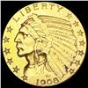Image 1 : 1908 $5 Gold Half Eagle