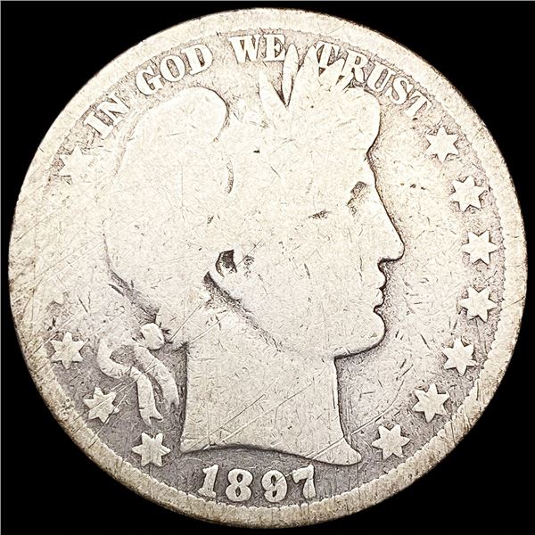 1897-O Barber Half Dollar