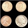 Image 1 : (4) Varied US Coinage (1915-D, 1916-S, 1916, 1924)