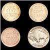 Image 2 : (4) Varied US Coinage (1915-D, 1916-S, 1916, 1924)