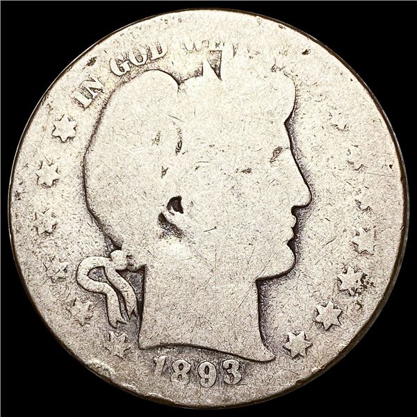 1893-S Barber Half Dollar