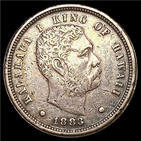 1883 Kingdom of Hawaii Dime