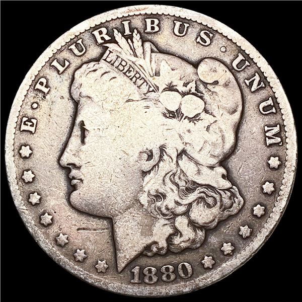 1880-CC Morgan Silver Dollar