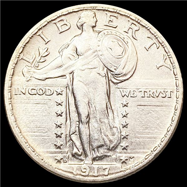1917-D Standing Liberty Quarter