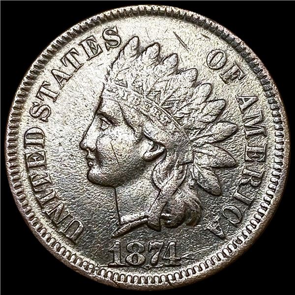 1874 Indian Head Cent