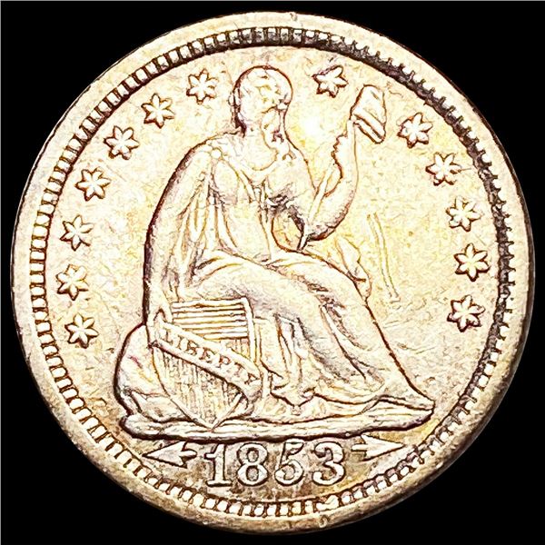 1853-O Seated Liberty Half Dime