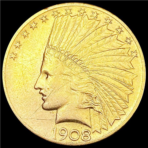 1908 $10 Gold Eagle