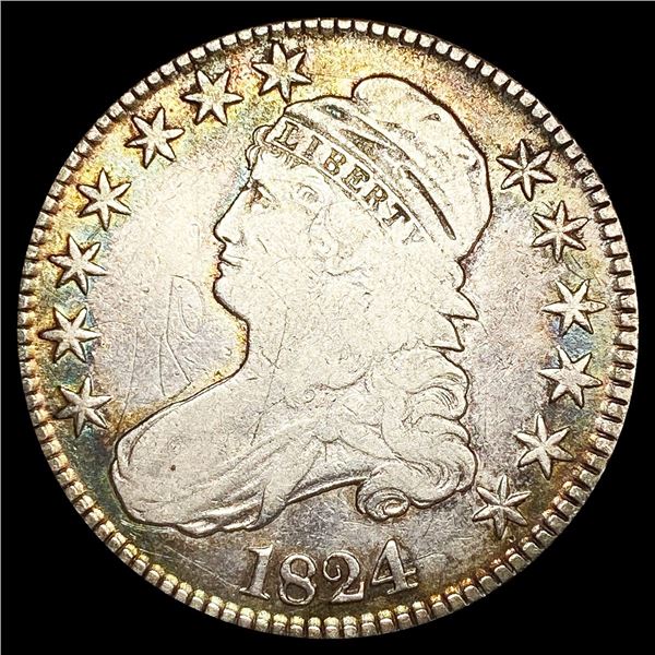 1824 Capped Bust Half Dollar