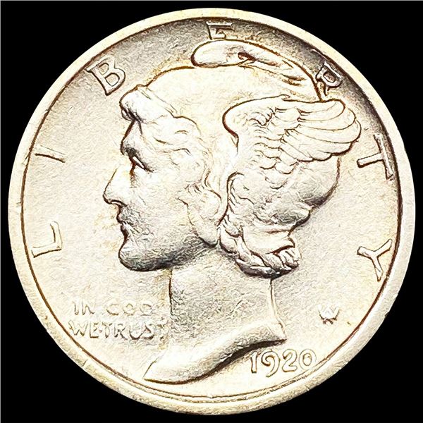 1920-S Mercury Dime