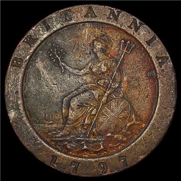 1797 G. Britain 2 Pence