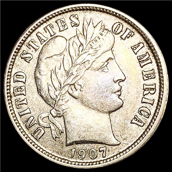 1907-O Barber Dime