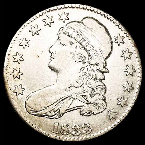 1833 Capped Bust Half Dollar
