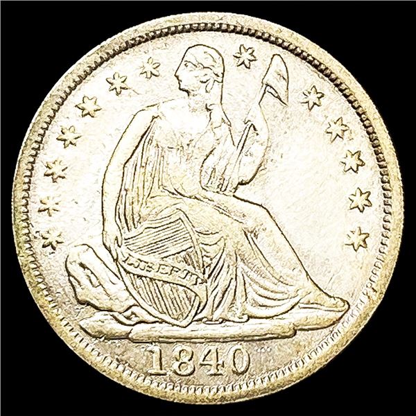 1840 Seated Liberty Half Dime