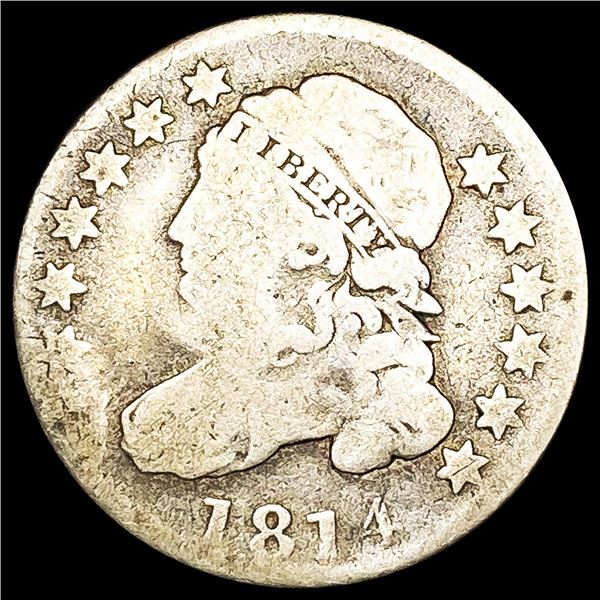 1814 Lg Date Capped Bust Dime