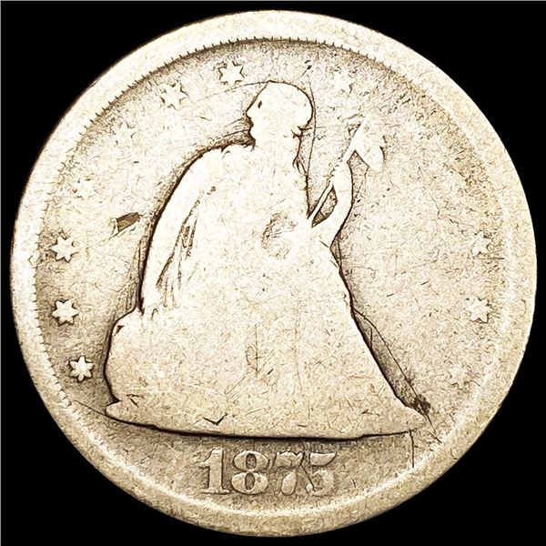 1875-S Twenty Cent Piece