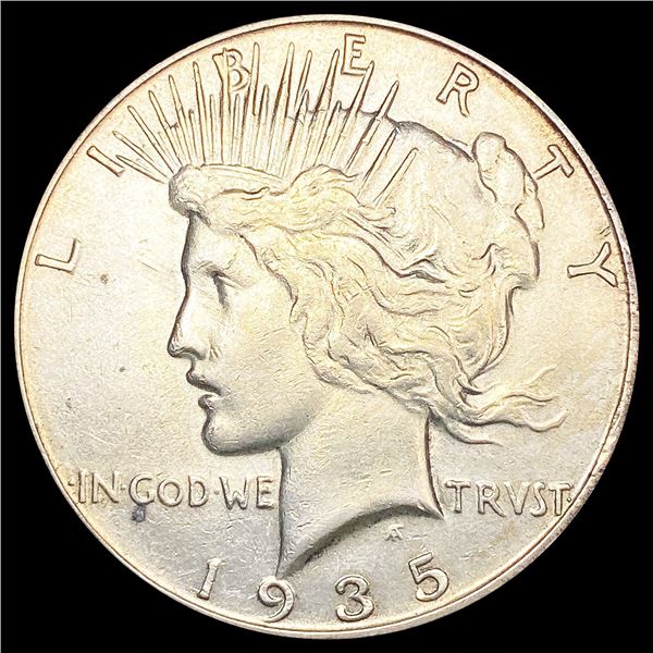 1935-S Silver Peace Dollar