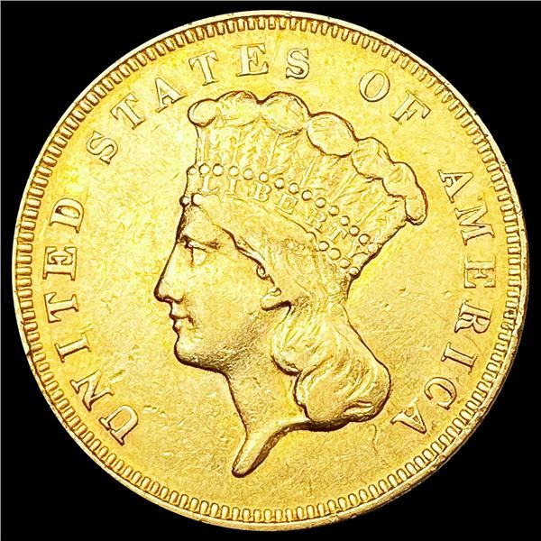 1878 $3 Gold Piece