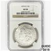 Image 1 : 1878-CC Morgan Silver Dollar NGC AU58