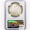Image 2 : 1880 8/7CC Morgan Silver Dollar NGC MS64 VAM6
