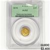 Image 1 : 1870-G Type 3 Dollar PCGS AU58