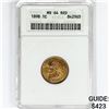 Image 1 : 1898 Indian Head Cent ANACS MS64 RED