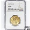 Image 1 : 1889-S $10 Gold Eagle NGC MS61
