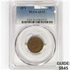 Image 1 : 1872 Indian Head Cent PCGS AU53