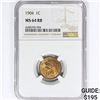 Image 1 : 1904 Indian Head Cent NGC MS64 RB