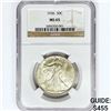 Image 1 : 1936 Walking Liberty Half Dollar NGC MS65