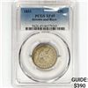 Image 1 : 1853 Seated Liberty Quarter PCGS XF45 A&R