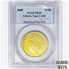 Image 1 : 2000 $100 Liberia Type-1 Gilt PCGS PR69