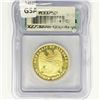 Image 2 : 2000 $100 Clad Gold Liberia Amazonian ICG PR69 DCA