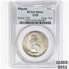 Image 1 : 1920 Pilgrim Half Dollar PCGS MS66