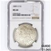 Image 1 : 1889-O Morgan Silver Dollar NGC MS60