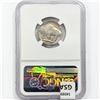 Image 2 : 1938-D Buffalo Nickel NGC MS67
