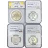 Image 1 : (4) Canada Silver Coinage NGC/ANACS MS/PR (1966, (