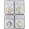 Image 1 : (4) Canada Silver Coinage NGC MS/PL (1965)