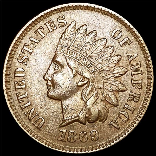 1869/9 Indian Head Cent