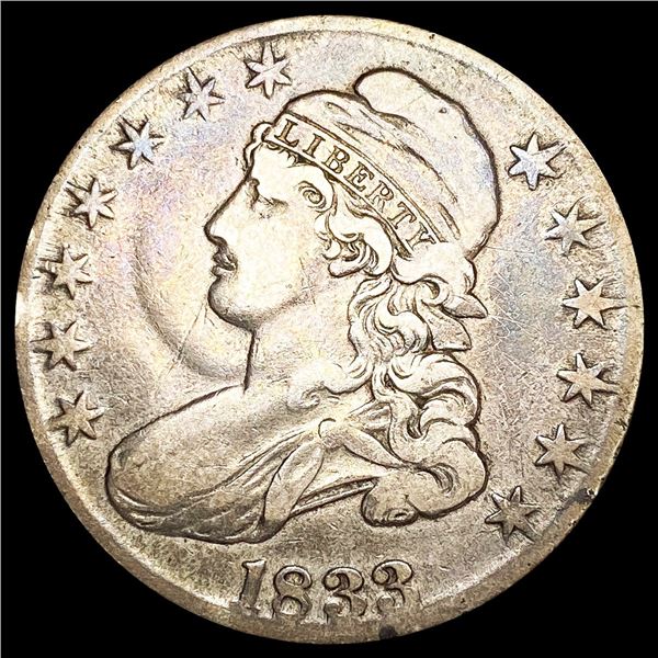 1833 Capped Bust Half Dollar