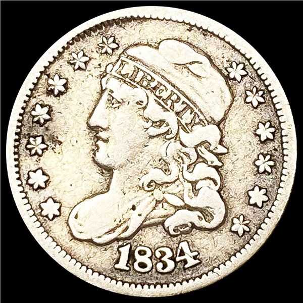 1834 Capped Bust Half Dime