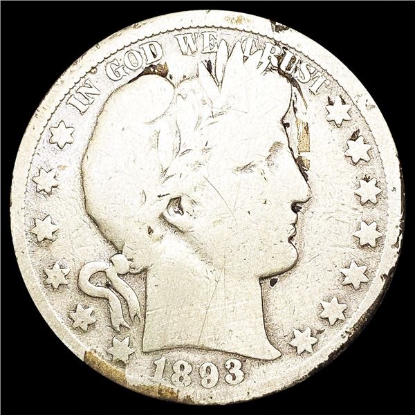 1893-O Barber Half Dollar