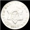 Image 1 : 1852 Silver Three Cent