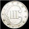 Image 2 : 1852 Silver Three Cent