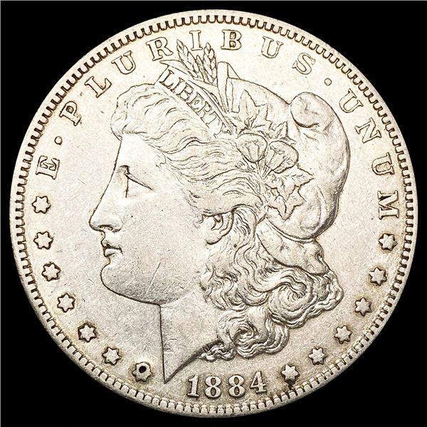 1884-S Morgan Silver Dollar